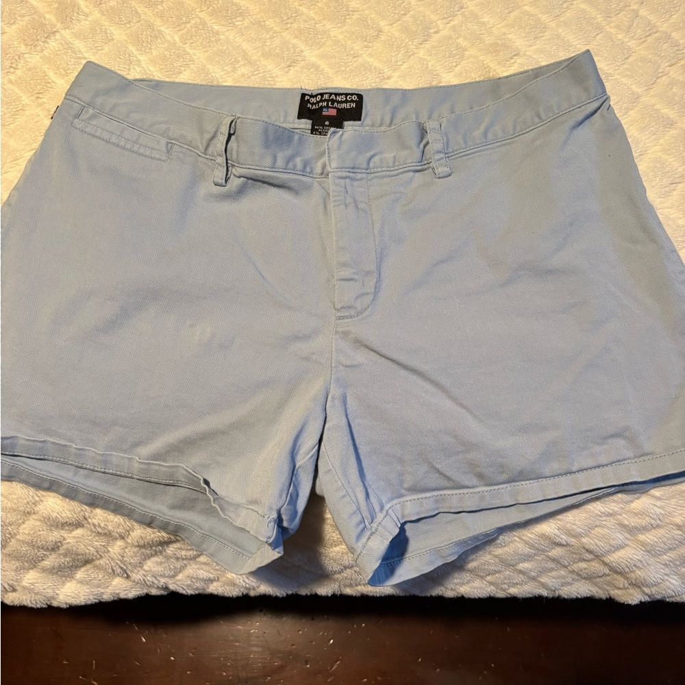 Polo by Ralph Lauren Women's Sky Blue Bermudas